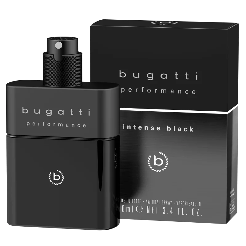 Bugatti Туалетная вода для мужчин Performance Intense black 100ml
