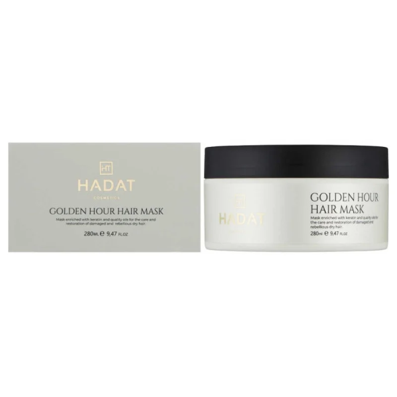 Hadat Iнтенсивно відновлююча маска - Golden Hour Hair Mask