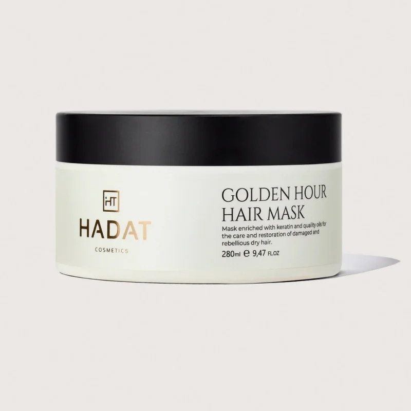 Hadat Iнтенсивно відновлююча маска - Golden Hour Hair Mask