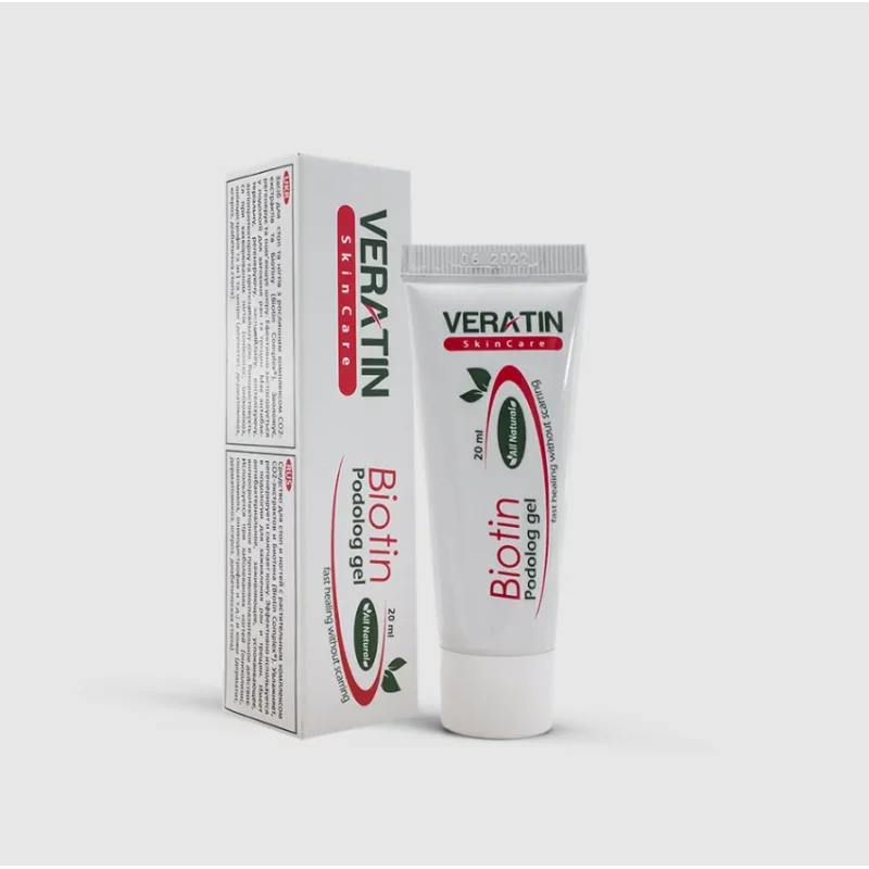Гель Биотин для ногтей и кожи Veratin Biotin 20 мл