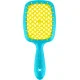 Janeke Superbrush Щітка для волосся Синьо-жовта