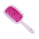 Janeke Superbrush small Щітка для волосся лавандова з фуксією
