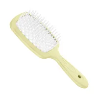 Janeke Superbrush small Щітка для волосся жовта з білим