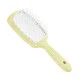 Janeke Superbrush small Щітка для волосся жовта з білим