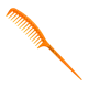 Janeke Supercomb Гребінь із ручкою Помаранчевий