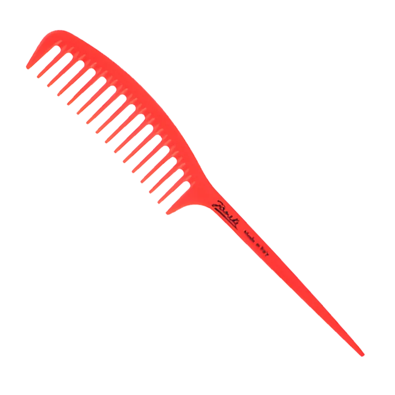 Janeke Supercomb Гребінь із ручкою Помаранчевий
