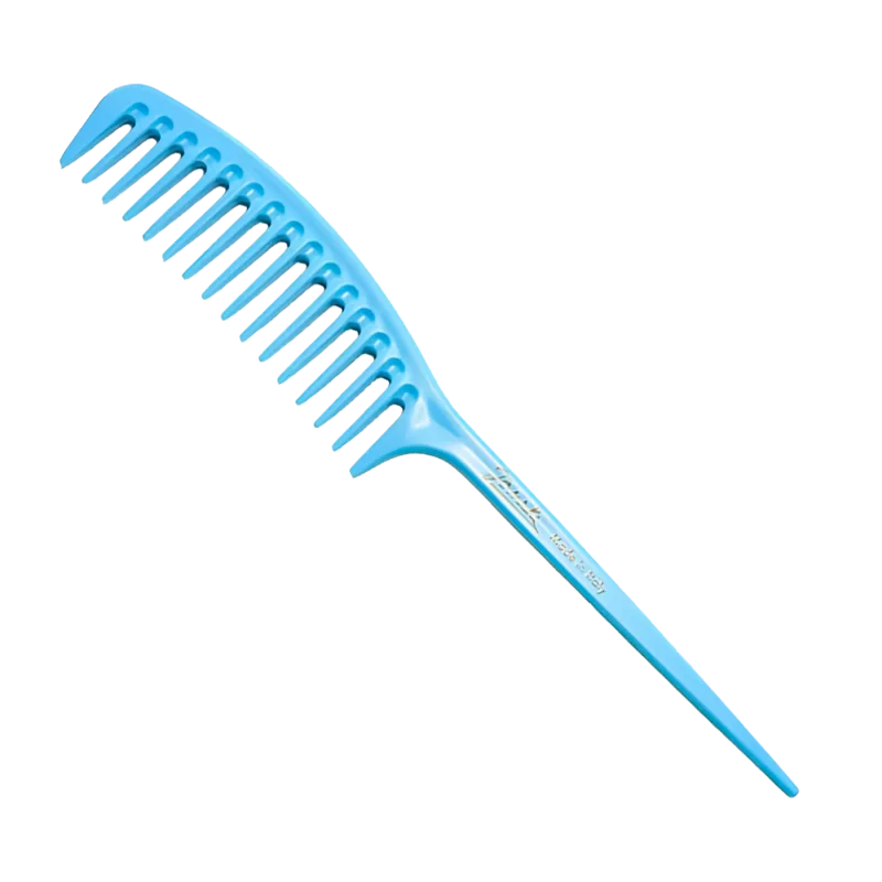 Janeke Supercomb Гребінь із ручкою Блакитний