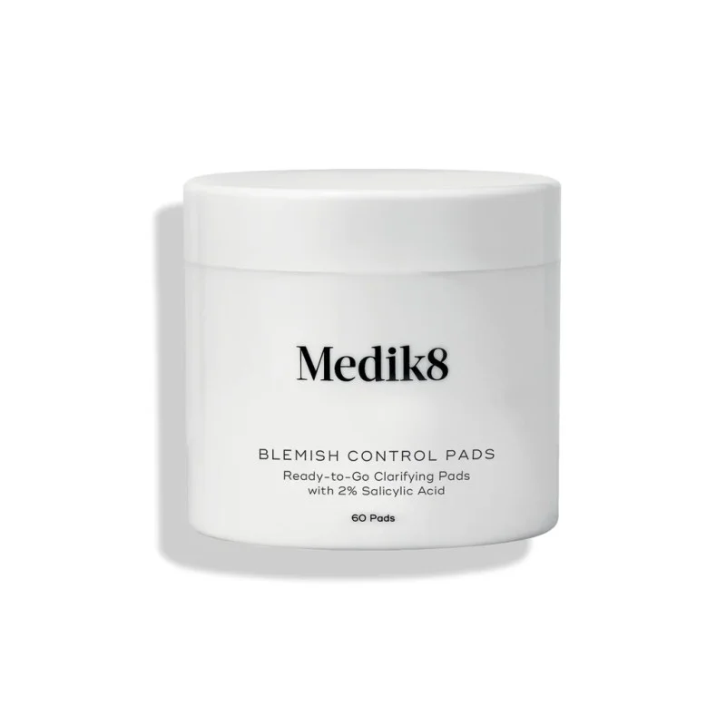 Medik8 Бесспиртовые подушечки с 2% салициловой кислотой для проблемной кожи Blemish Control Pads