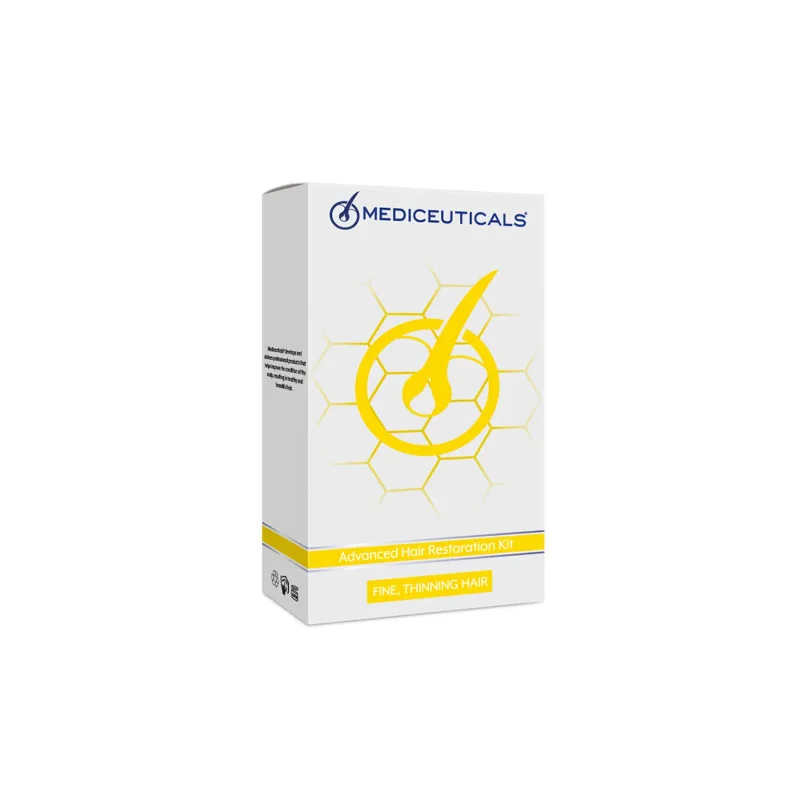 Набір проти випадіння та стоншення волосся у чоловіків (для нормального/жирного волосся) Mediceuticals Advanced Hair Restoration Kit