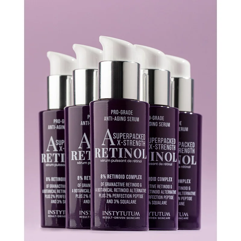 Мініатюра сироватки (серуму) з ретиноїдом для обличчя Pro-Grade Anti-Aging X-strength Retinol Serum від INSTYTUTUM