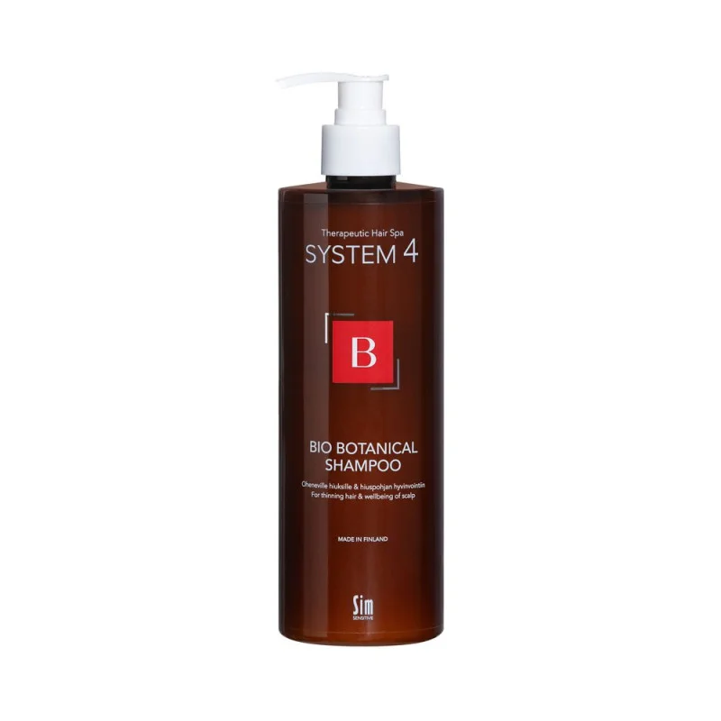 Sim Sensitive Био Ботанический шампунь от выпадения волос System 4 B Bio Botanical Shampoo 500ml