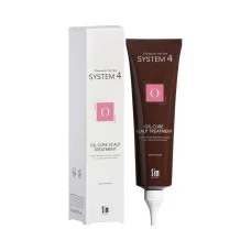 Sim Sensitive Пілінгова маска «О» для очищення шкіри голови System4 O Oil Cure Scalp Treatment 150ml