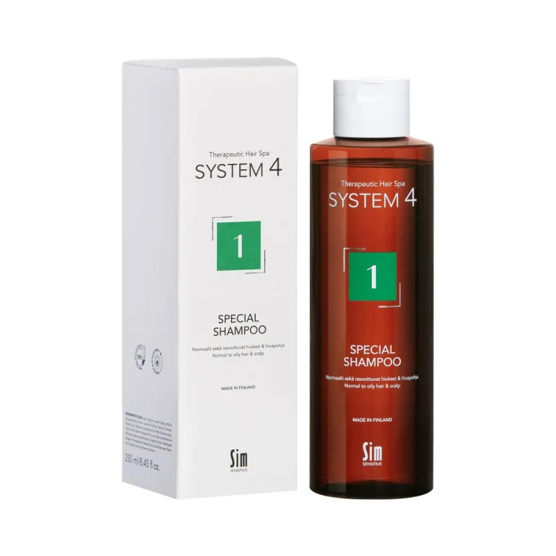 Sim Sensitive Шампунь №1 для нормальной кожи головы и склонной к жирности System4 1 Special Shampoo 250ml