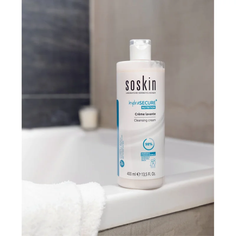 Soskin Очищающий крем для душа – CLEANSING CREAM HYDRASECURE