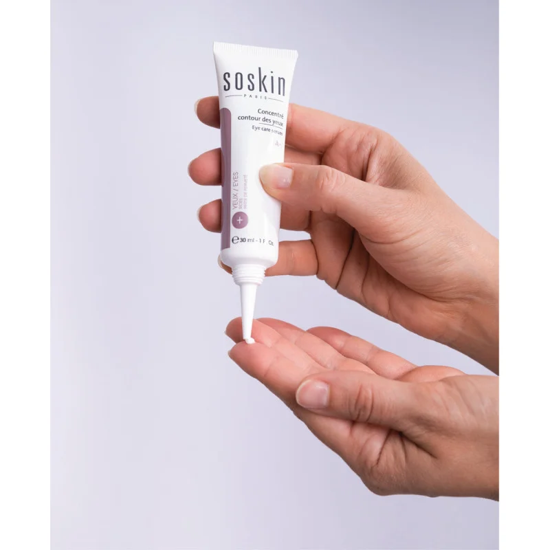 Soskin Сироватка для догляду навколо очей «Екстра-догляд» – EYE CARE SERUM (WRINKLES + PUFFINESS + DARK CIRCLES)