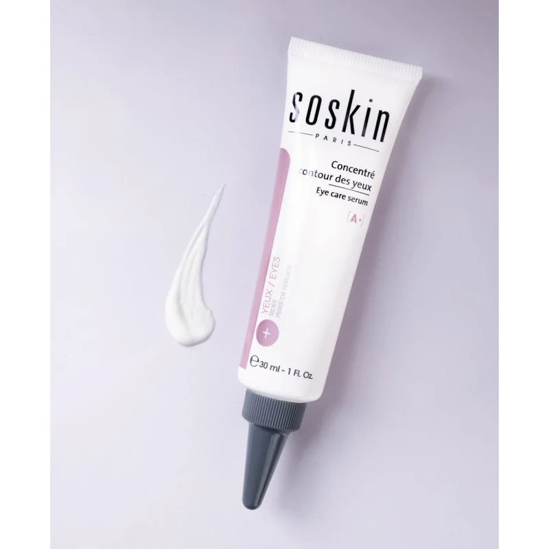 Soskin Сироватка для догляду навколо очей «Екстра-догляд» – EYE CARE SERUM (WRINKLES + PUFFINESS + DARK CIRCLES)