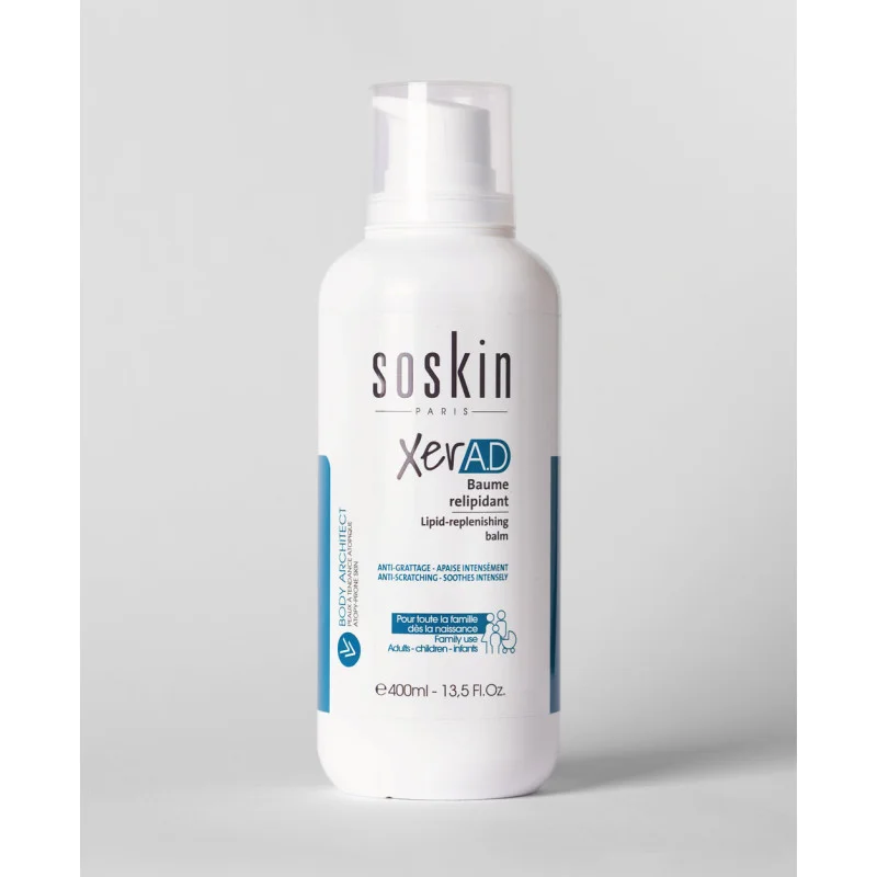 Soskin Відновлюючий ліпідний бальзам для тіла – XER A.D lipid-replenishing balm