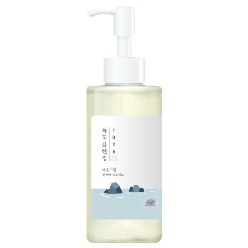 М’яка гідрофільна олія для зняття макіяжу Round Lab Dokdo Cleansing Oil 200ml