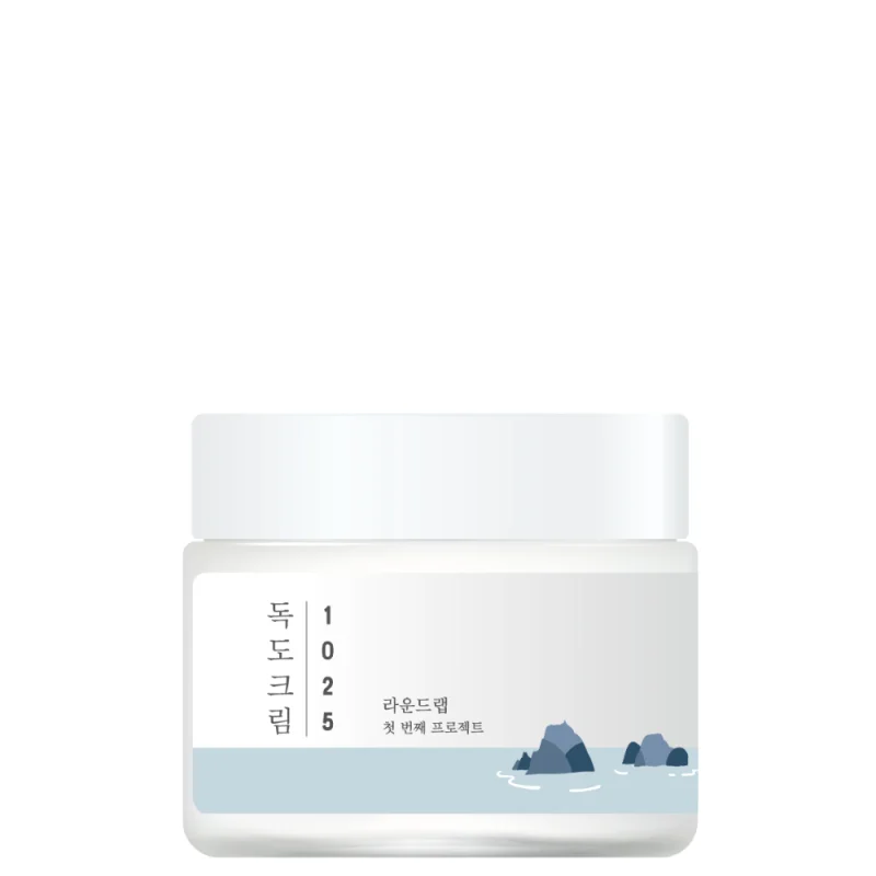 Зволожуючий крем з морською водою Round Lab 1025 Dokdo Cream 80ml