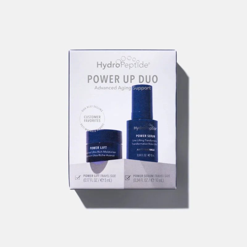 Hydropeptide Power up duo – Набір поглибленої підтримки проти старіння