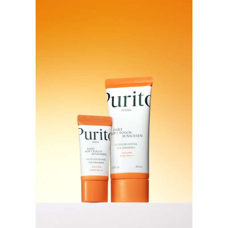 Сонцезахисний крем із церамідами Purito Seoul Daily Soft Touch Sunscreen SPF 50+ PA++++ 60 ml