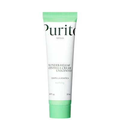 Purito Seoul - Wonder Releaf Centella Cream Unscented - Крем без запаху з екстрактом центелли азіатської - 50ml
