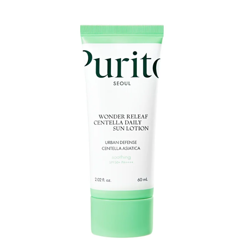 Purito Seoul - Wonder Releaf Centella Daily Sun Lotion SPF 50+ PA++++ - Ультралегкий сонцезахисний крем - 60ml